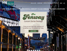Tablet Screenshot of innatlongwood.com